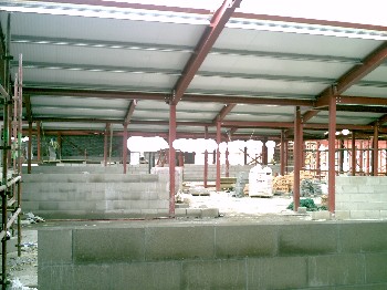 New School Site on April 2008